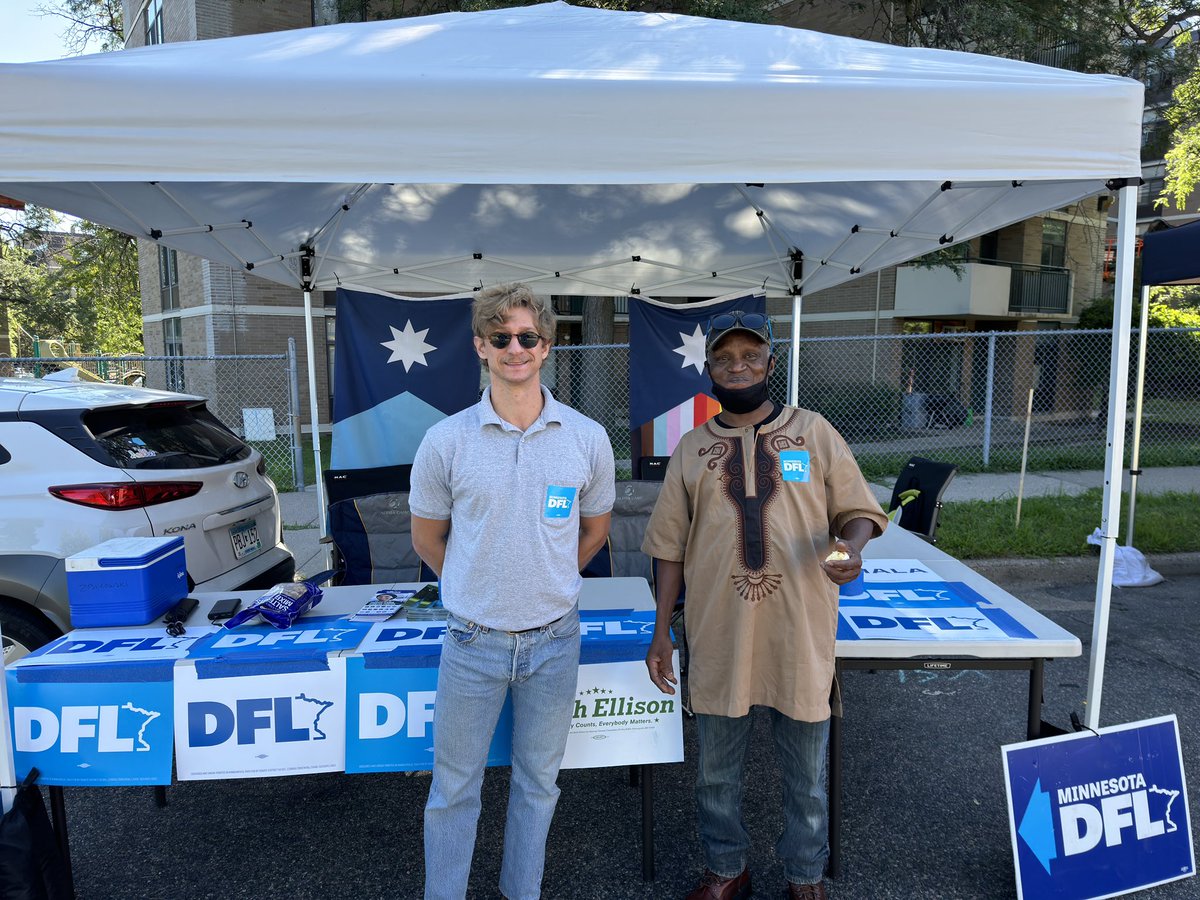 Minneapolis DFL (@minneapolisdfl) on Twitter photo Join the <a href="/MinnesotaDFL/">Minnesota DFL</a> and State Representative Esther Agbaje <a href="/go4esther/">Esther Agbaje for State Rep.</a> at Imagine 6th Avenue North today. Representative Agbaje will be stopping by later today to meet with constituents! ๐ฒ Thanks to volunteers Nathan and Alfonce! Join the <a href="/MinnesotaDFL/">Minnesota DFL</a> and State Representative Esther Agbaje <a href="/go4esther/">Esther Agbaje for State Rep.</a> at Imagine 6th Avenue North today. Representative Agbaje will be stopping by later today to meet with constituents! ๐ฒ Thanks to volunteers Nathan and Alfonce!