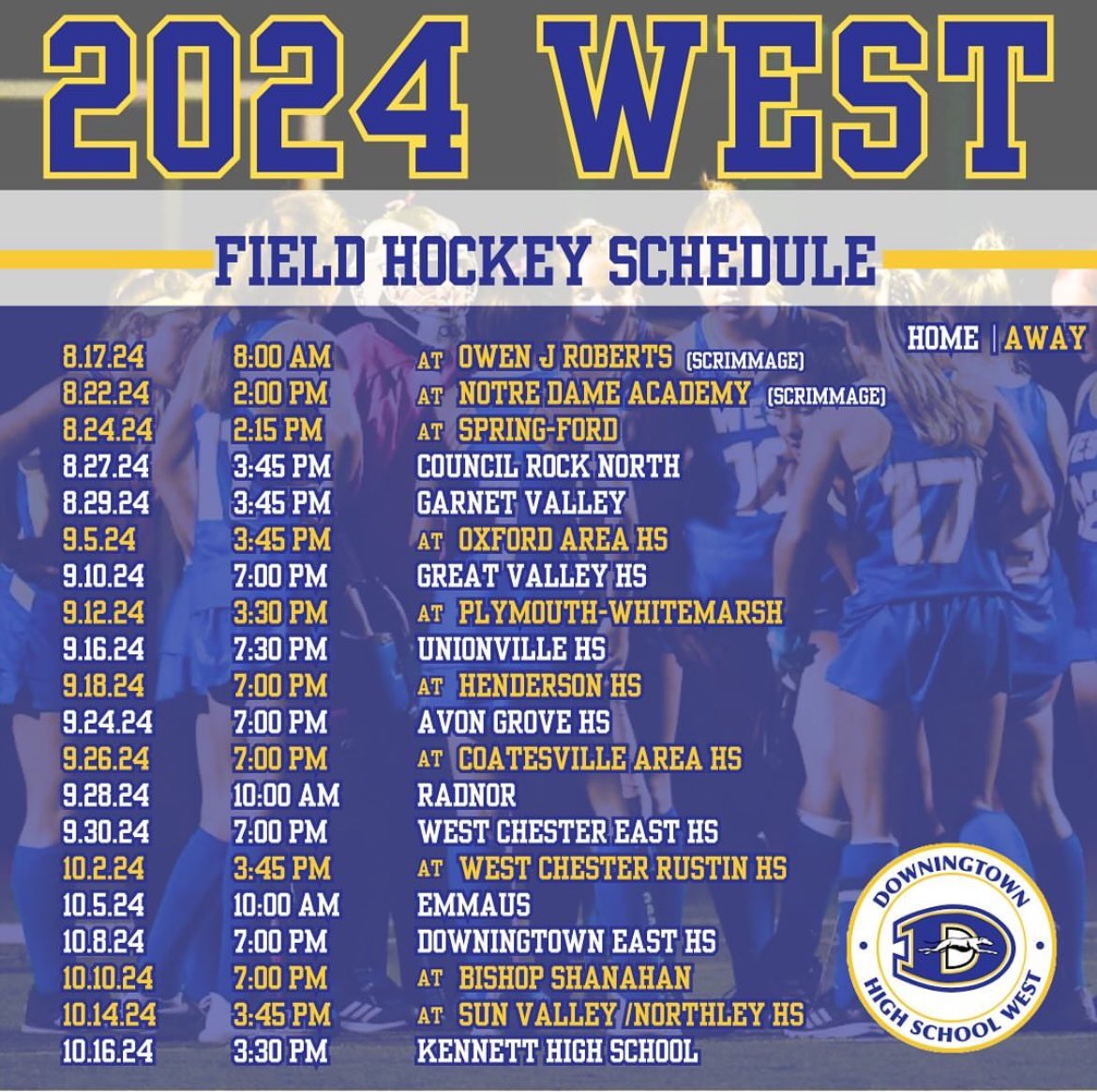 HERE WE GO 💙❕💛❕
<a href="/DWHSAthletics/">DHS West Athletics</a>