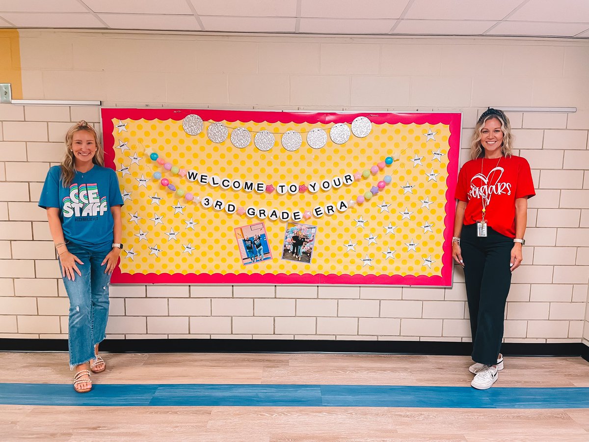 Welcome to your 3rd grade era! We are ready to make some awesome new memories with our amazing students! 🫶🏼 #CCEBeTheOne #RISDBeTheOne <a href="/MsMonty3rd/">Kim M</a>