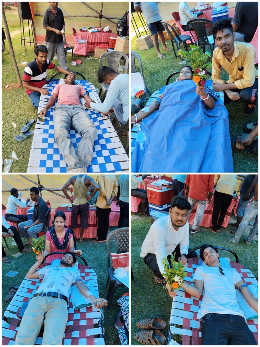abvp_bankura's tweet photo. অখিল ভারতীয় বিদ্যার্থী পরিষদ(ABVP) বাঁকুড়া Student For Seva র উদ্যোগে বাঁকুড়া জেলার রাইপুর নগর ইউনিটে "রক্তদান শিবির" অনুষ্ঠিত হলো।
উক্ত কার্যক্রমে উপস্থিত ছিলেন ABVP রাজ্য সহ সম্পাদক প্রণব মাহাত।
#STUDENTFORSEVA https://t.co/RrtgDxYE81