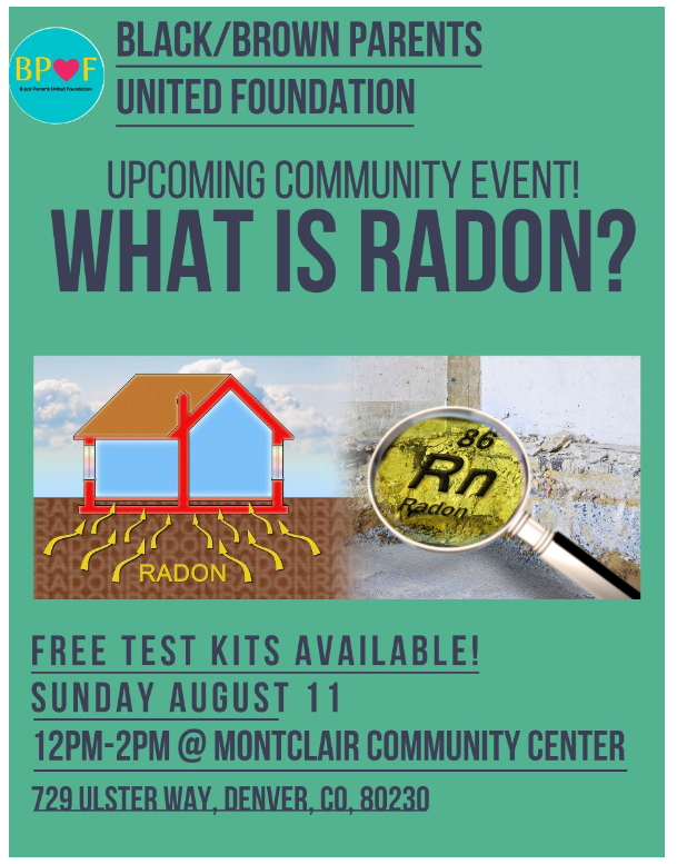 Radonova86's tweet image. Share with your Denver friends! Sunday, August 11th we are supporting a program about the effects of radon, how to test for it in your home, and actionable steps you can take to protect your family. 
Sign up here: docs.google.com/.../1FAIpQLSdz…
#stopradon #testforradon #denvercolorado