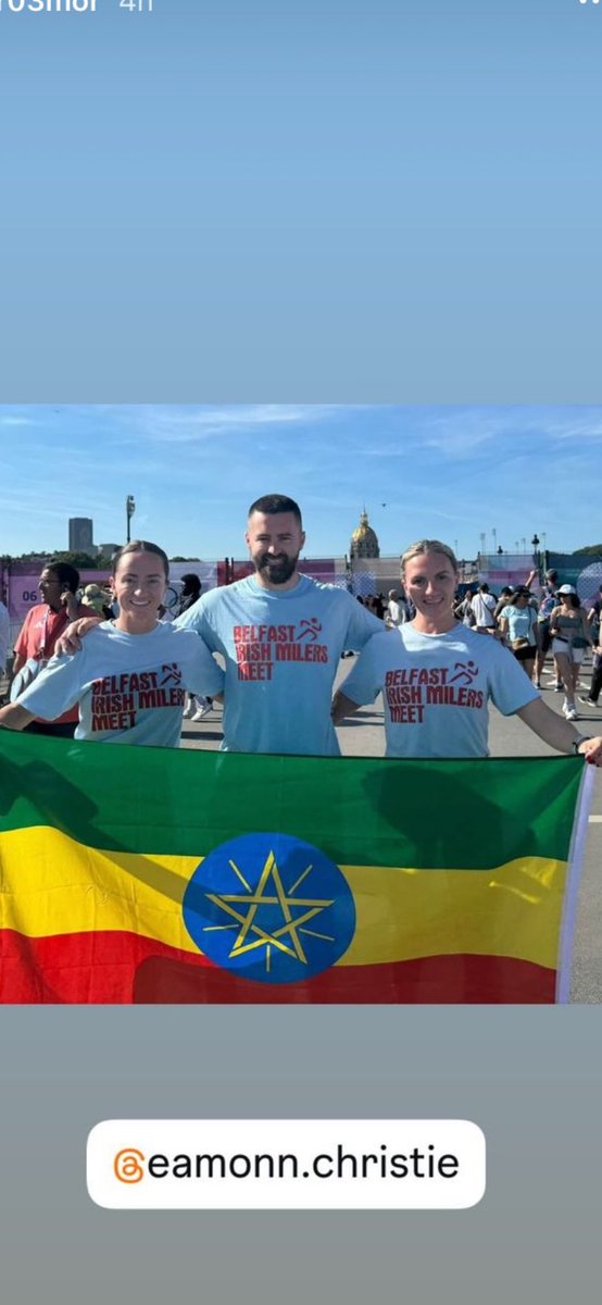 Belfast Irish Milers Meet And Freedom Runners On Tour at Paris Olympics 2024