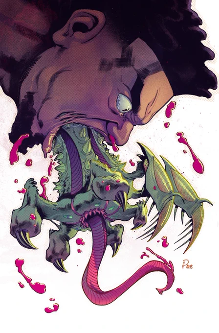 I was lucky enough to do a cool ass cover for this new series! This is gonna be a fun one! 