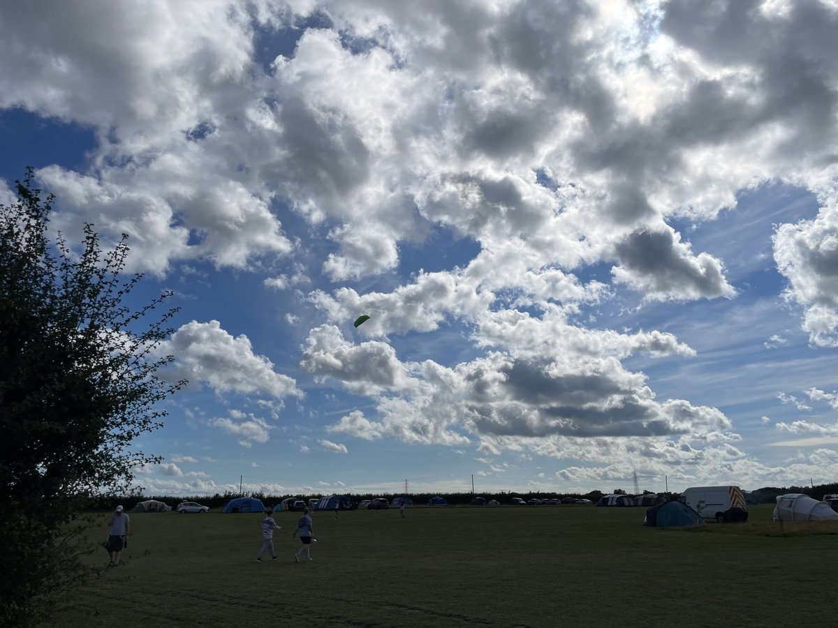 Perfect weather for flying kites 😀 #flyingkites