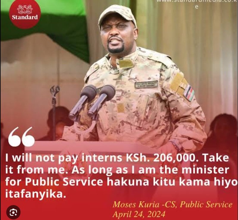 Nevergivesup3's tweet photo. @HonMoses_Kuria @WilliamsRuto It's extremely insensitive comments like these that made Kenyans hate this Goverment and take to the streets.
Let ODM work now.

Wewe Tulia nyumbani. https://t.co/fRjfksNArx
