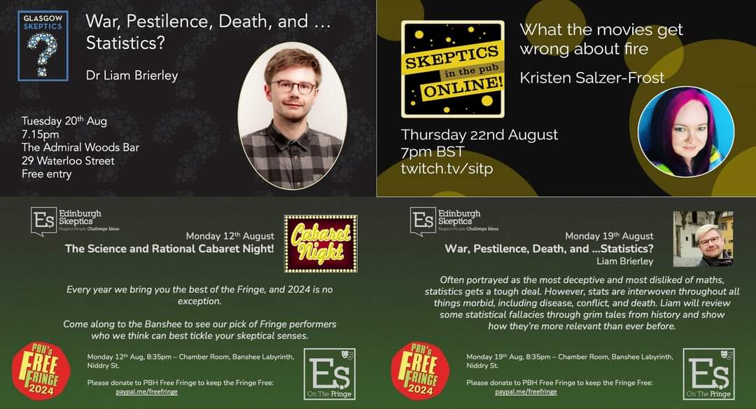 Busy month in the skeptisphere...