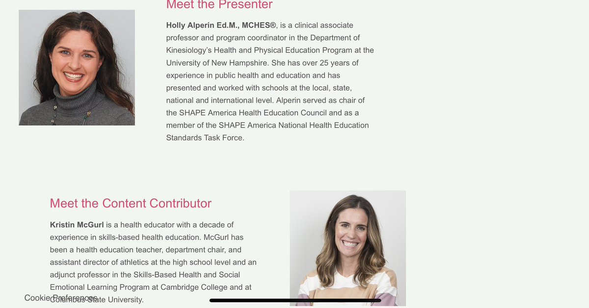 Need some last minute summer PD? Check out the SHAPE America 8 part series on the 2024 National Health Education Standards! shapeamerica.org/prodev/webinar…