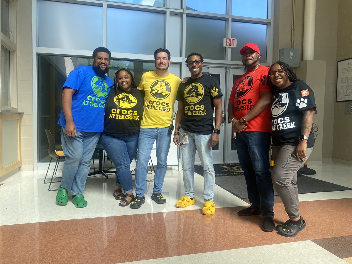 Delta James (@atled72) on Twitter photo Crocs At The Creek <a href="/WalnutCreekES/">Walnut Creek Elementary School</a> with my awesome coworkers <a href="/KScottsScholars/">Mr. Scott's Super Scholars</a> <a href="/ABattsBehive/">Mrs. Batts’ Beehive</a> and the awesome leaders <a href="/JesseHGore/">Jesse Gore</a> <a href="/MsTaylorNEvans/">Taylor Evans</a> <a href="/Mr_Cotton3rd/">Mr_Scholastic_Fantastic</a> #gowildcats Crocs At The Creek <a href="/WalnutCreekES/">Walnut Creek Elementary School</a> with my awesome coworkers <a href="/KScottsScholars/">Mr. Scott's Super Scholars</a> <a href="/ABattsBehive/">Mrs. Batts’ Beehive</a> and the awesome leaders <a href="/JesseHGore/">Jesse Gore</a> <a href="/MsTaylorNEvans/">Taylor Evans</a> <a href="/Mr_Cotton3rd/">Mr_Scholastic_Fantastic</a> #gowildcats
