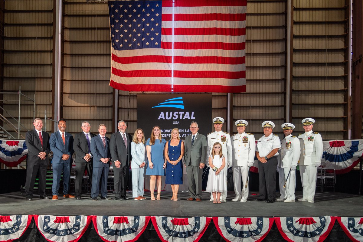 A momentous occasion took place today as we celebrated the christening of the future USNS Point Loma. The ceremony marked a significant milestone in the construction of this state-of-the-art Expeditionary Fast Transport ship. To read more, please visit austalusa.com/news/EPF-15-Ch…