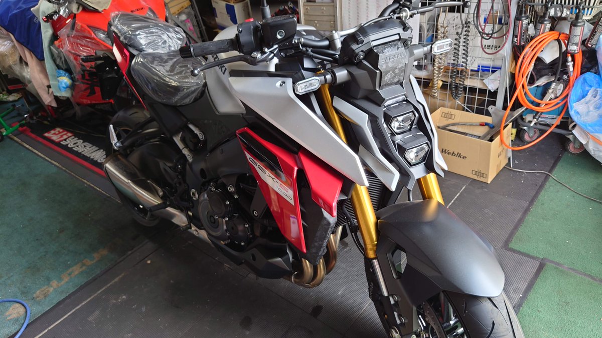 sbscampus's tweet photo. 入荷～🙆
#GSXS1000ＲQM4 https://t.co/miYxQKnPZW