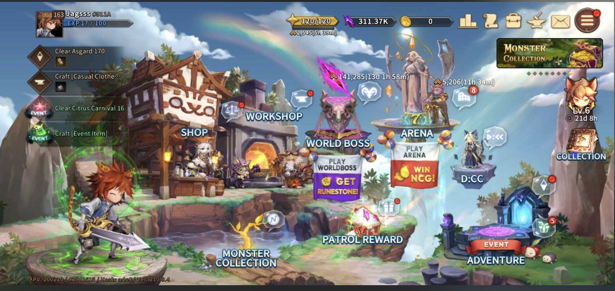 YGGxNineChronicles😍
I just completed the YGG GAP S6 1st Journey: Becoming an Adventurer quest #YGGxNineChronicles #YGGGAPS6 <a href="/YieldGuild/">Yield Guild Games</a> <a href="/ninechronicles/">Nine Chronicles</a>