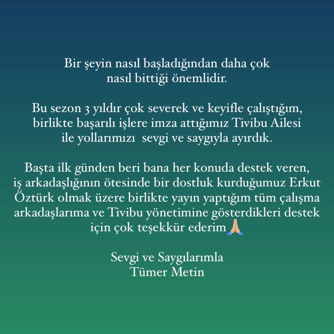 Tümer Metin (@tumermetin11) on Twitter photo Teşekkürler <a href="/tivibuspor/">Tivibu Spor</a> 🙏🏻 Teşekkürler <a href="/tivibuspor/">Tivibu Spor</a> 🙏🏻