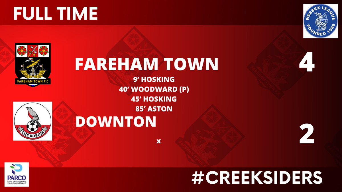 We take all 3 points! 👏 

#Creeksiders ❤️🖤