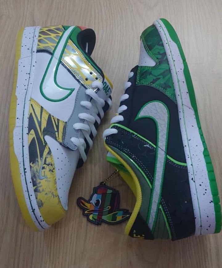 masterchefian's tweet image. WHAT THE DUCK?! WORLDS FIRST LOOK NIKE DUNK LOW “WHAT THE DUCKS OF A FEATHER” 3 COLORWAYS LIMITED TO 5K PAIRS (UNSEEN THIRD PAIR)!!! #nike #dunk #doaf #whatthe #sneakers