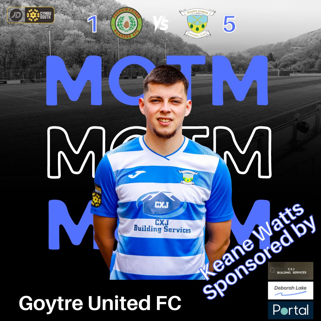 Man Of The Match for our away fixture against <a href="/Ceiberrangersaf/">Penrhiwceiber Rangers AFC</a> goes to Keane Watts! 

A dominant performance from the boys this afternoon with Keane grabbing his first hat trick of the 2024/25 season. 

Top class boys🔵

We go again Friday!

#UppaGoyt!