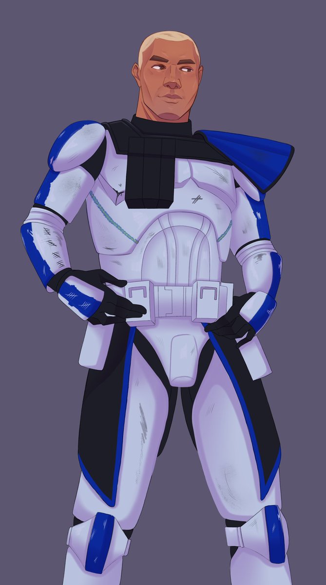 CaramelCorgi's tweet image. Trying to get back into drawing

#starwars #captainrex