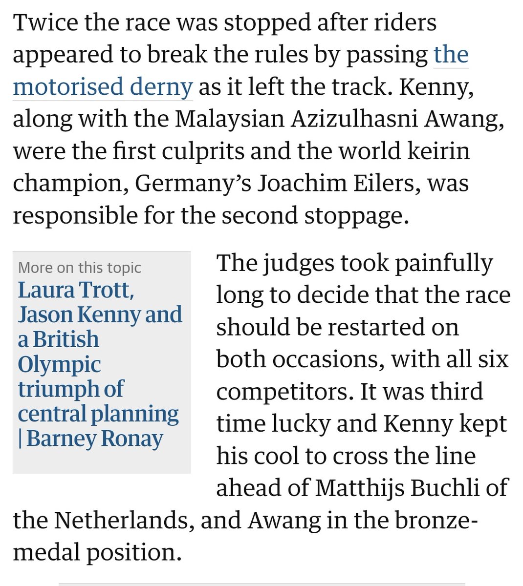 theSaraaaa_'s tweet photo. Ni bukti time olympics Rio 2016 (terima kasih kpd yg bagitahu)

Ada false start (final) and diorg appeal, and judges kasi restart balik. 

Now, Dato' Azizul tgh appeal. Doa moga judges terima &amp; Dato' boleh fight dkt repechage.

#TeamMAS #KitaSemuaTeamMAS #CyclingTrack #Olympics https://t.co/GiF2S0FUrW