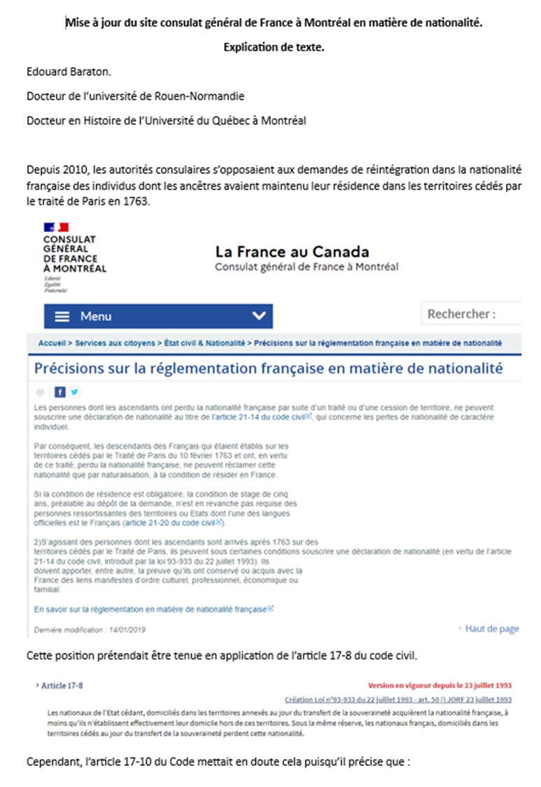 Dr Edouard Baraton. Un maudit Français du Québec. tweet media