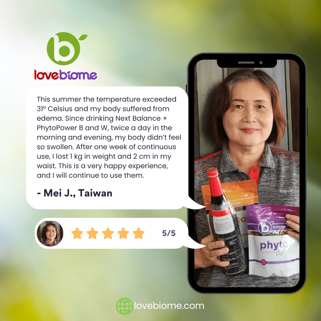 Eatwellivelong's tweet image. 🙏✨ We are overjoyed by your positive feedback, Mei J. from Taiwan!

Your experience inspires us to continue creating products that support your health journey. 🌟❤️

#CustomerAppreciation #FeedbackMatters #LoveBiome