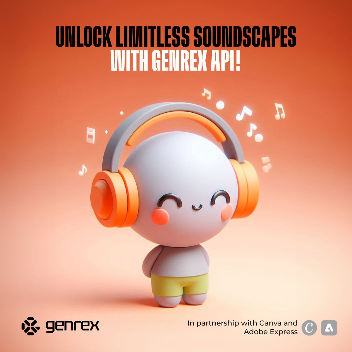 GenreX_AI's tweet image. Step into the future of sound with GenreX API! Designed for creators and developers, our platform uses AI to instantly generate music that adapts to your needs. 🎶

#GenreXAPI #FutureOfSound #AIMusic #MusicForCreators #DeveloperTools #InstantMusic #AdaptiveSound #CreativeTech