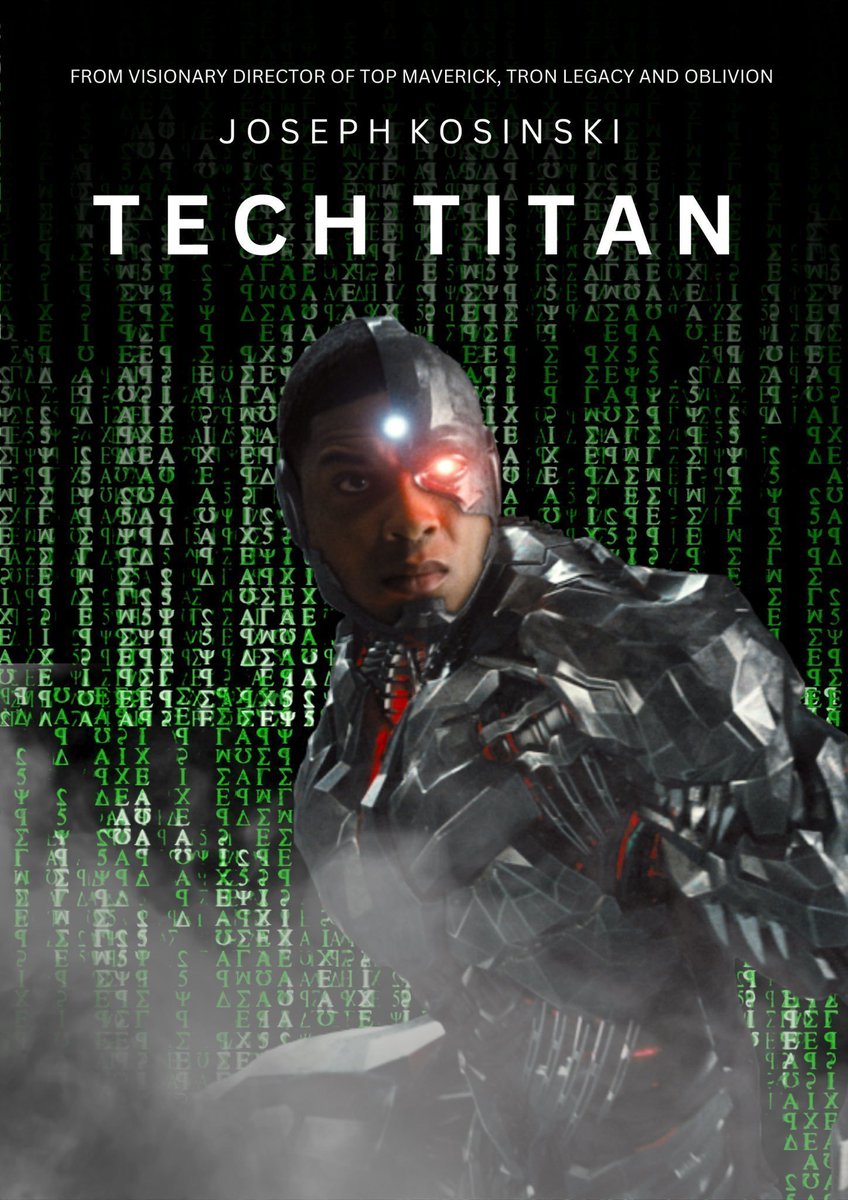 robbrobo's tweet photo. Having anew "Cyborg" film starring Ray Fisher at Universal Pictures would be awesome now. Also Joseph Kosinski is the perfect director for making this movie shortly.
#SellSnyderVerseToUniversal
#RestoreTheSnyderVerse
#BringBackRayFisher
#MakeTheCyborgMovie
@UniversalPics https://t.co/sCHCF8Rq0a