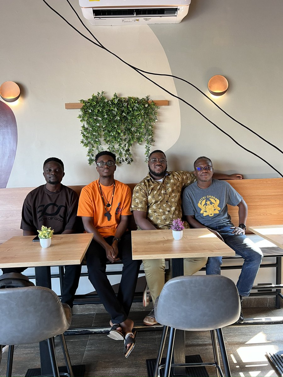 Dominus_Kelvin's tweet image. And it’s a wrap for @AfroIndieHack Accra Ghana 🇬🇭 meet-up 

Something was cooked here and you all will see it soon!

Thanks @neville_Z_coder, @JoshuaOA, and @heyOnuoha for making this maiden even.