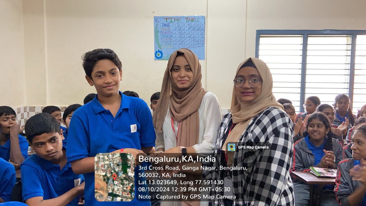ieeeatria's tweet photo. We successfully conducted our first IEEE WIE outreach at BBMP High School, led by Dr. Prasuna and Prof. Shilpa M N. Students explored embedded systems and sensors, with goodies awarded during Q&amp;A.
@IEEEorg | @ieeebangalore | @IEEEWIE | https://t.co/JXK55A7Clj