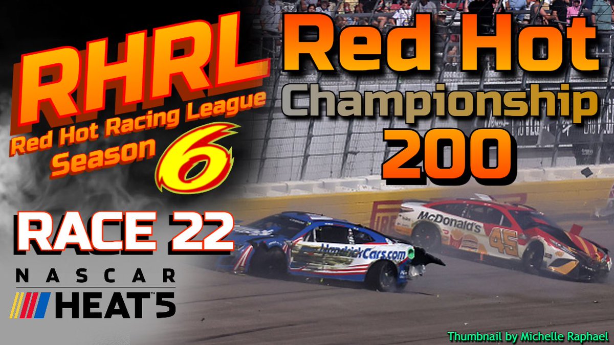 RHRL_Racing's tweet photo. The time is finally here. The RHRL Championship 4 will race in Las Vegas tonight to duke it out. #6 Cowboys4424, #12 LordBillis5, #16 | Asylumzs | and #31 Sammyboi3ii will decide their destiny in a 200 mile journey.

Watch the race with us at 10:30pm! 👇

https://t.co/X4Cbrb4Gem https://t.co/uXABoUHTkr