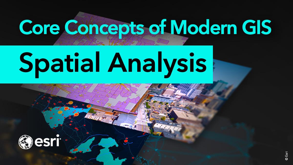 GISEd's tweet image. Spatial analysis is a core concept of modern GIS. It&apos;s a method of analyzing and interpreting data that contains a geographic or spatial component using #GIS and other tools. Use this resource for incorporating #spatialanalysis in your curriculum. ow.ly/bhO030sFB8B
