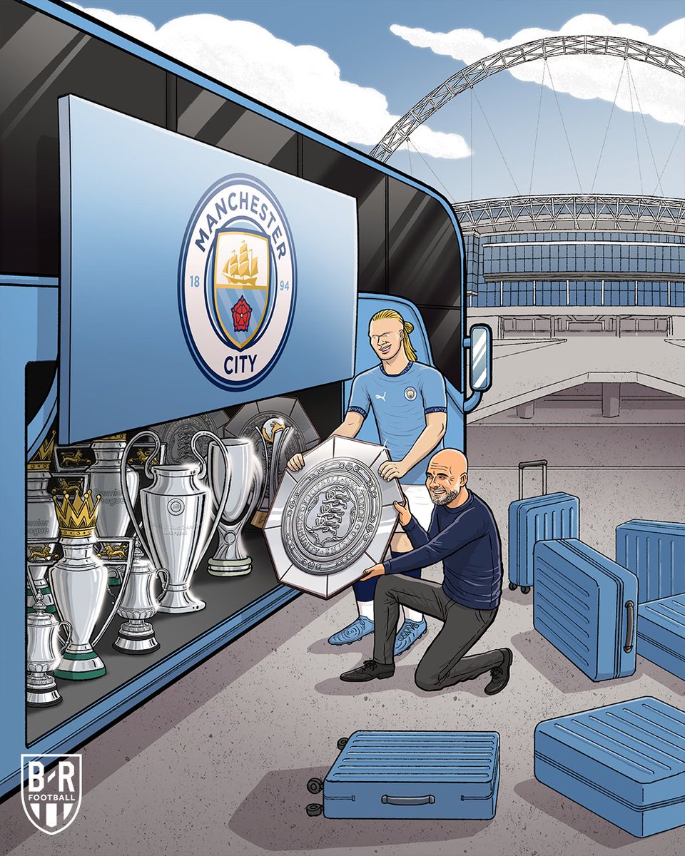 MANCHESTER CITY WIN THE COMMUNITY SHIELD 

Another one for the collection 🏆