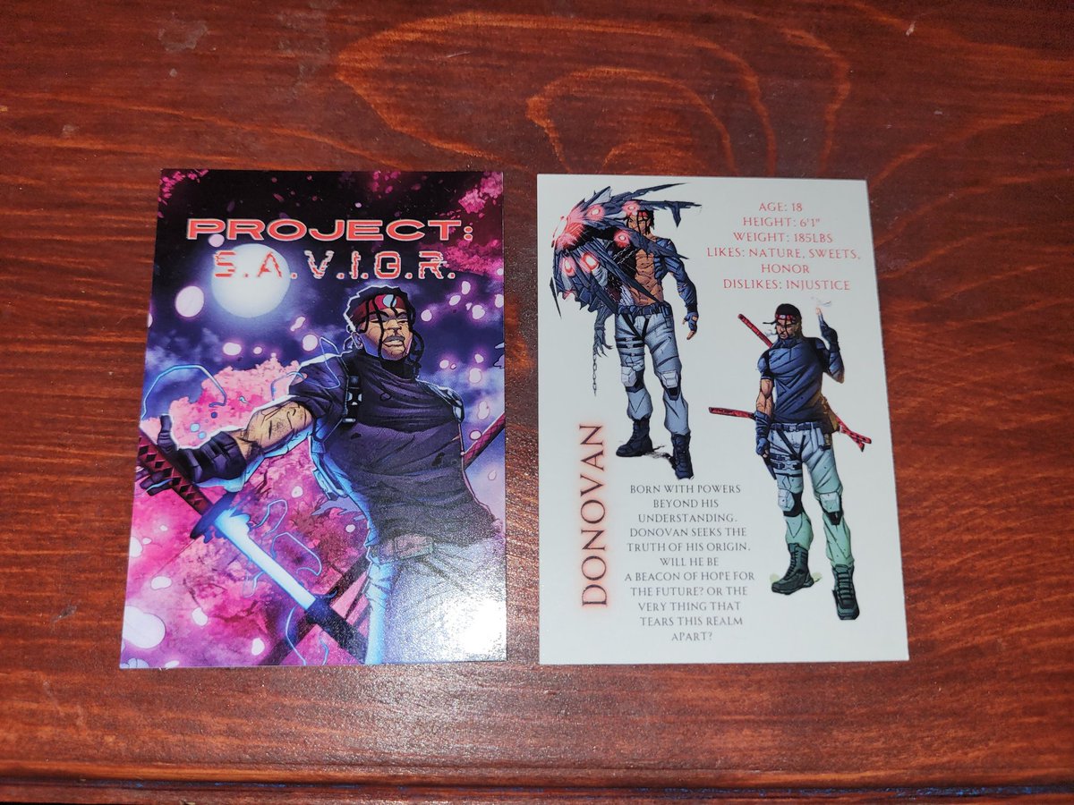 YoungSC551's tweet photo. @Prophecy_Comics The preview issue proof just came in getting ready to really promote this project coming up also got some trading cards coming out with each issue go check out 
https://t.co/53ej9ObZiJ https://t.co/8cA6ZoEmIJ
