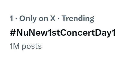 NuNewFanStation's tweet photo. 1 Million tweets unlocked 🥳 

Keep going fam! Always add also the tagline!

NUNEW AT IMPACT
#NuNew1stConcertDay1
#NuNew #NanaNu @CwrNew https://t.co/bOMOuoIfbQ
