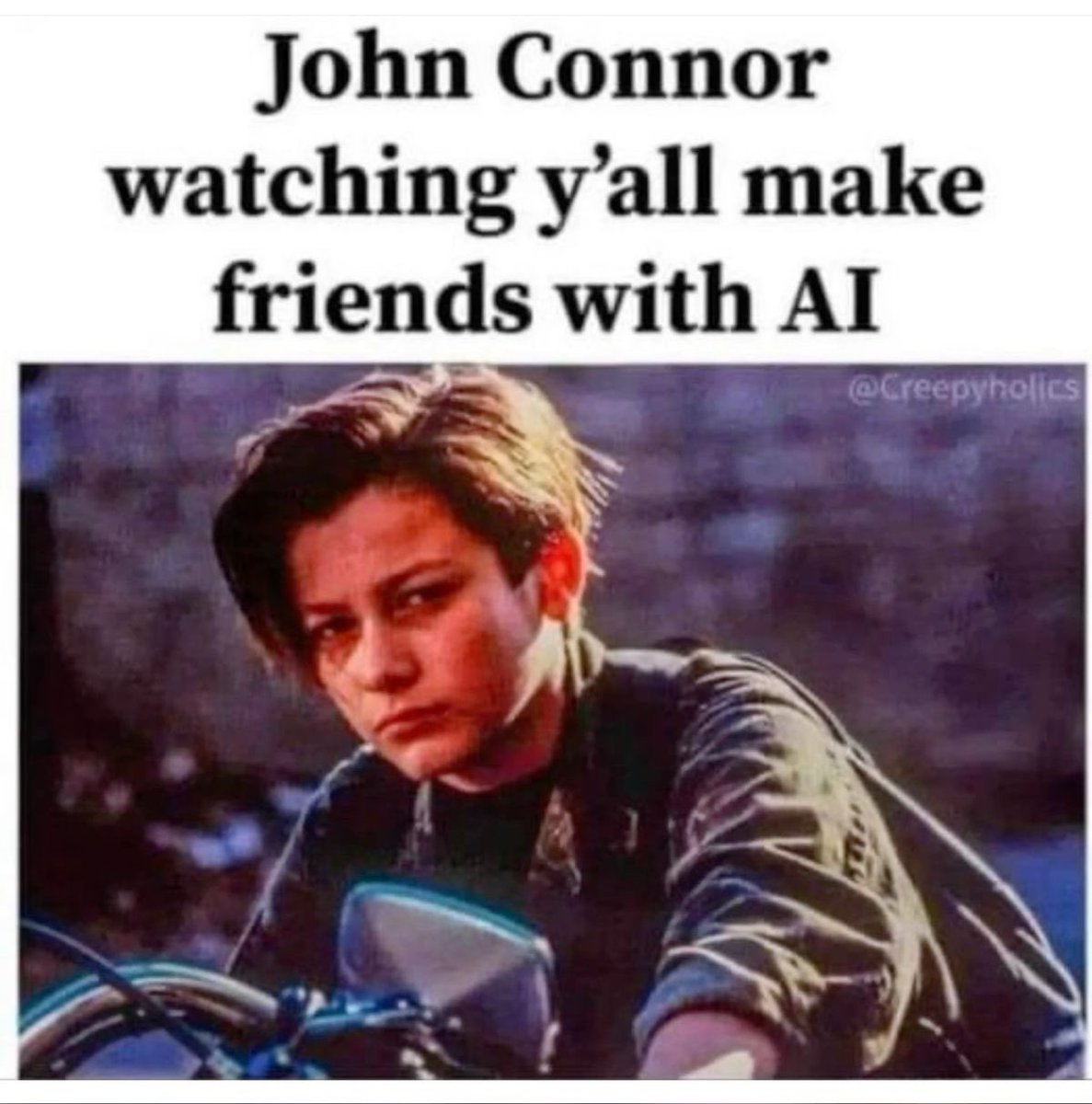 jkimroman's tweet photo. Terminator could be a documentary sometime in 2040 🫠 https://t.co/ia1qMAb2i1
