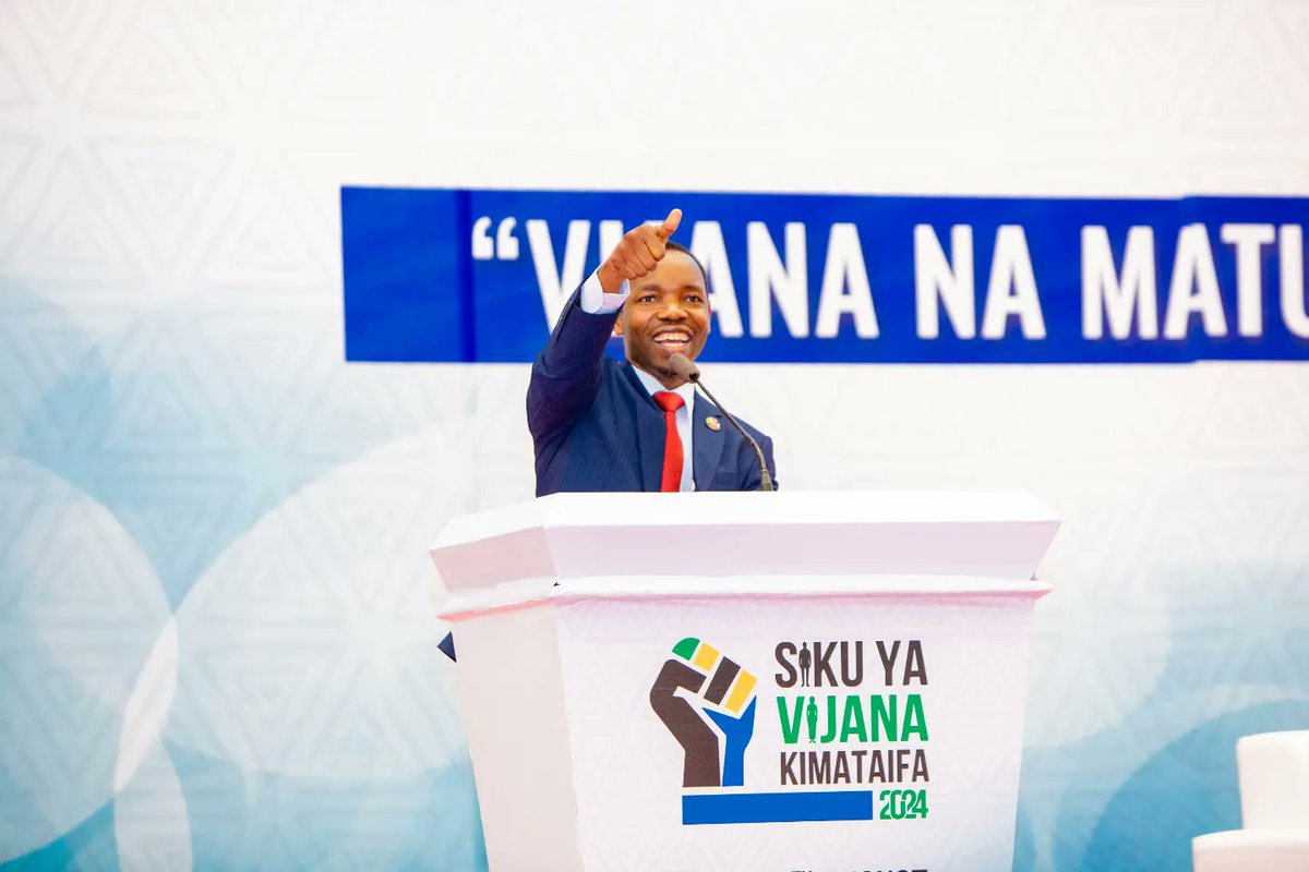 Naibu Waziri Ofisi ya Waziri Mkuu – Kazi, Vijana, Ajira na Wenye Ulemavu Mhe. Patrobas Katambi leo tarehe 10 Agosti, 2024 amezindua Kongamano la vijana Jijini Dodoma ikiwa ni kuelekea siku ya vijana kimataifa Agosti 12, 2024.