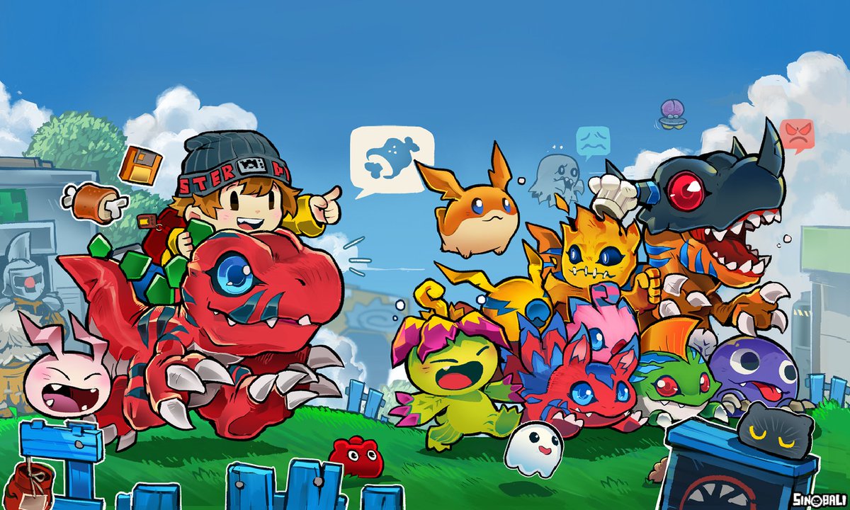 It's a smol Digi World ☺️