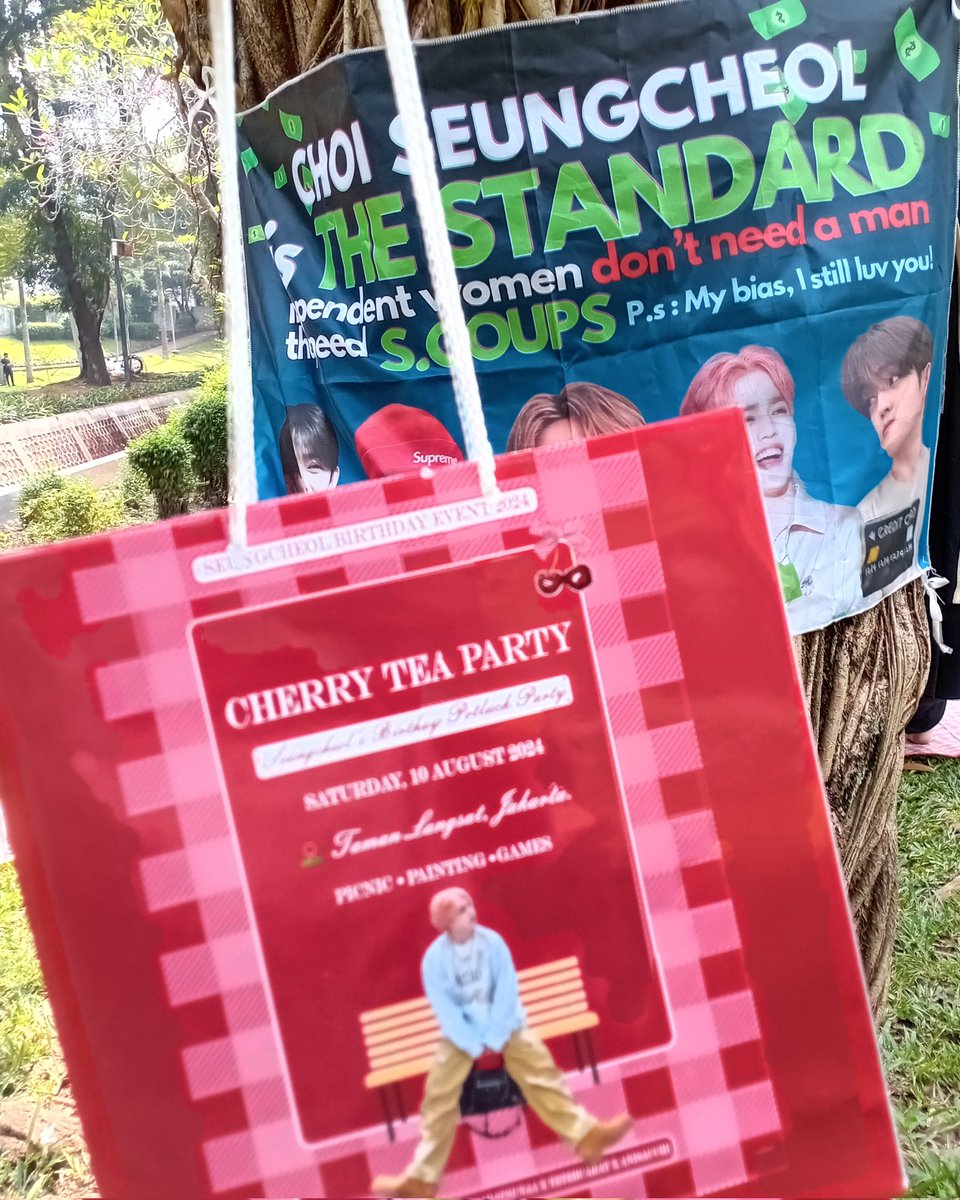 Thank you for today Caratdeul 🫶 aku super happy bisa ikut piknik bersama kalian merayakan harinya bapak Seungcheol 🥰 #CherryTeaParty #HappySCOUPSday