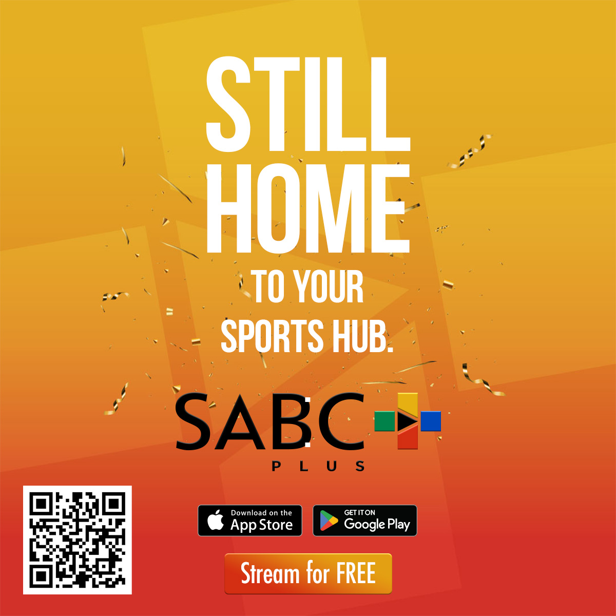 SABC_2's tweet image. Catch all the latest sports action and updates on SABC Plus. Don't miss a moment of your favorite games! 

Download and register now.  

  #StillHome  
#SABC2SiLaFamilia