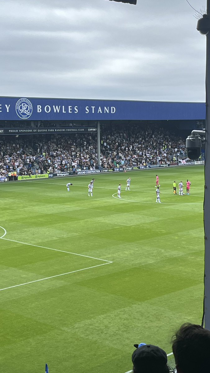 Billytreendqpr's tweet photo. Great to be back despite the result  #QPR https://t.co/gPlZraFm4z