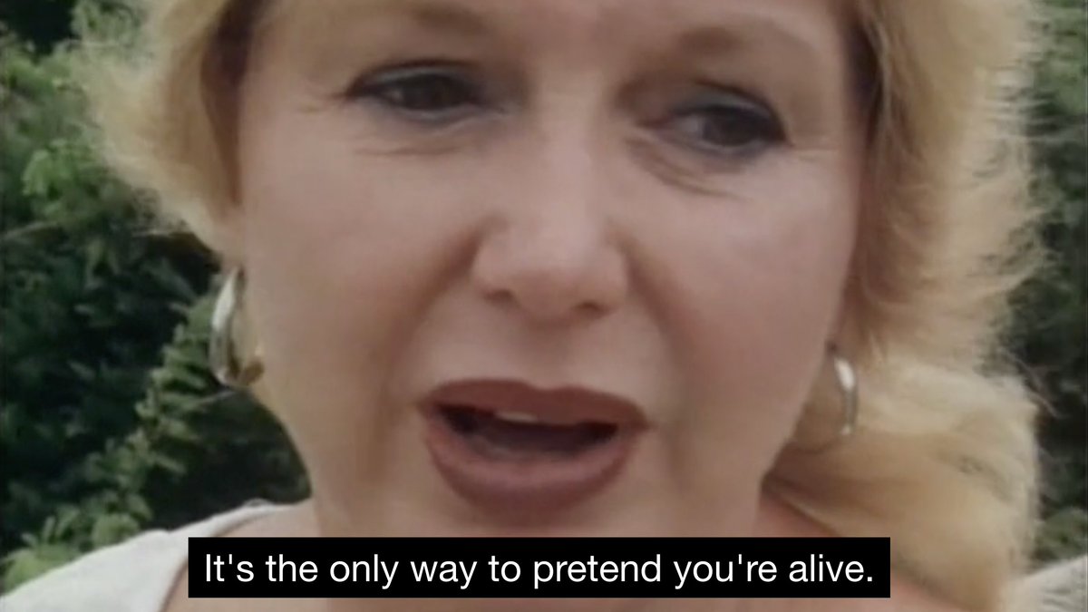 Wise words from Charleen in Ross McElwee's Sherman's March