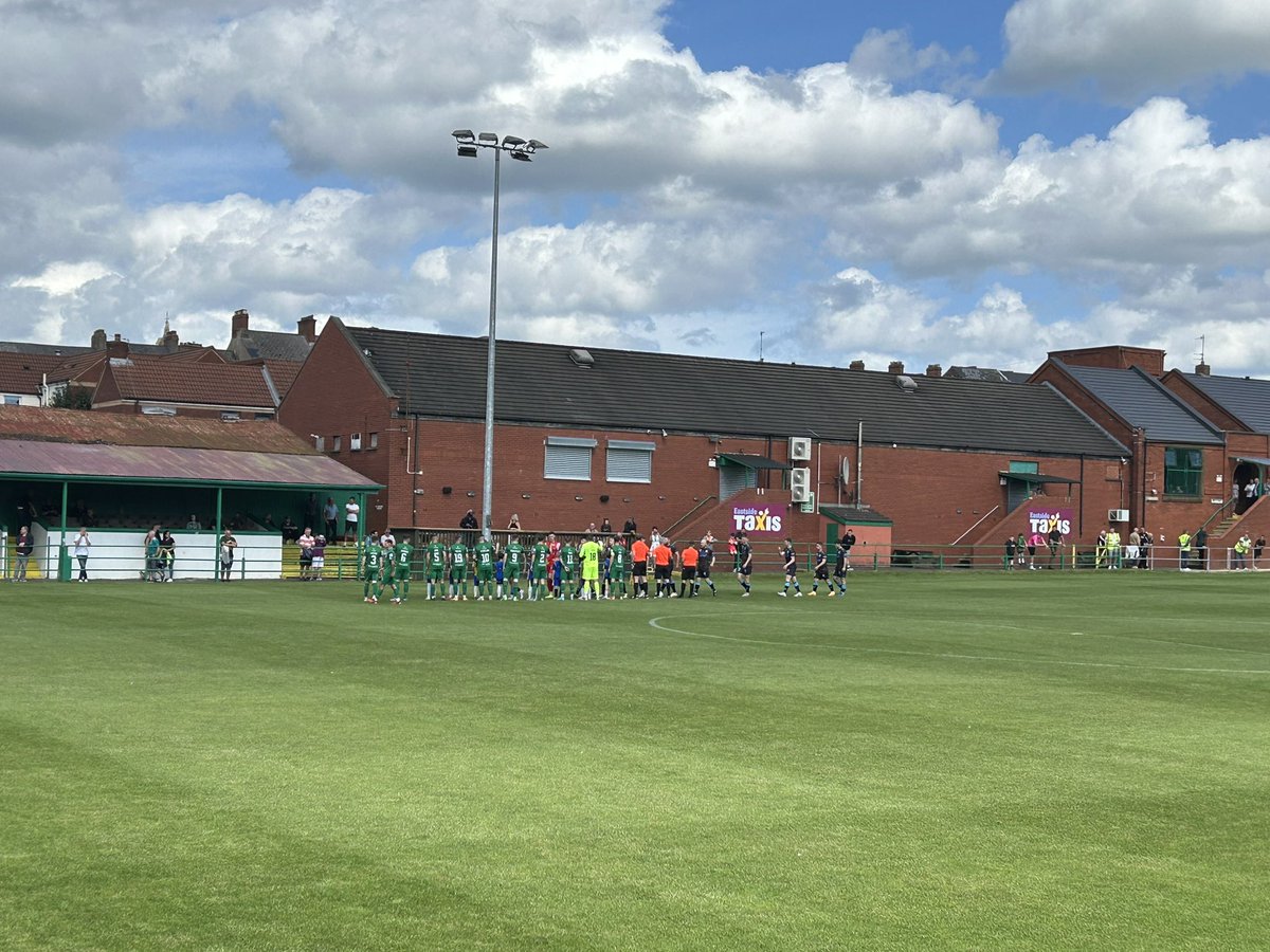 MattyS_GFC's tweet photo. Brilliant afternoon for a game of football and my second game of the weekend as @dundelaofficial faced @NewryCityAFC.
A decent game which ended in a 1-0 win for the Duns thanks to a great strike in the first half. A brilliant save in the second half made sure it didn’t go to 1-1. https://t.co/m8gP1KyEan