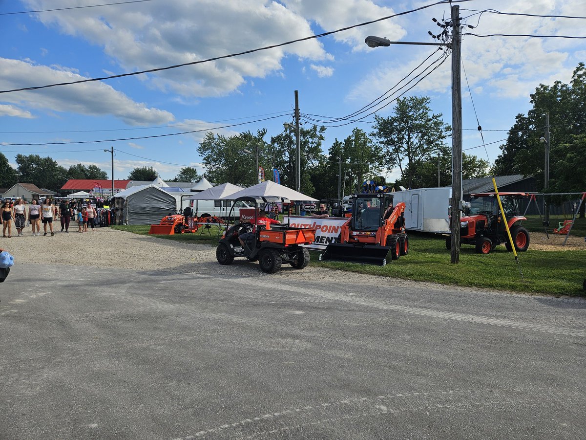The 2024 Comber Fair is on this weekend. Southpoint has a nice group of Kubota and Kress products on display. The Kress display includes the ROBOTIC mowers, that are operating on the lot. Stop by and have a look! We are proud to support our local community events!