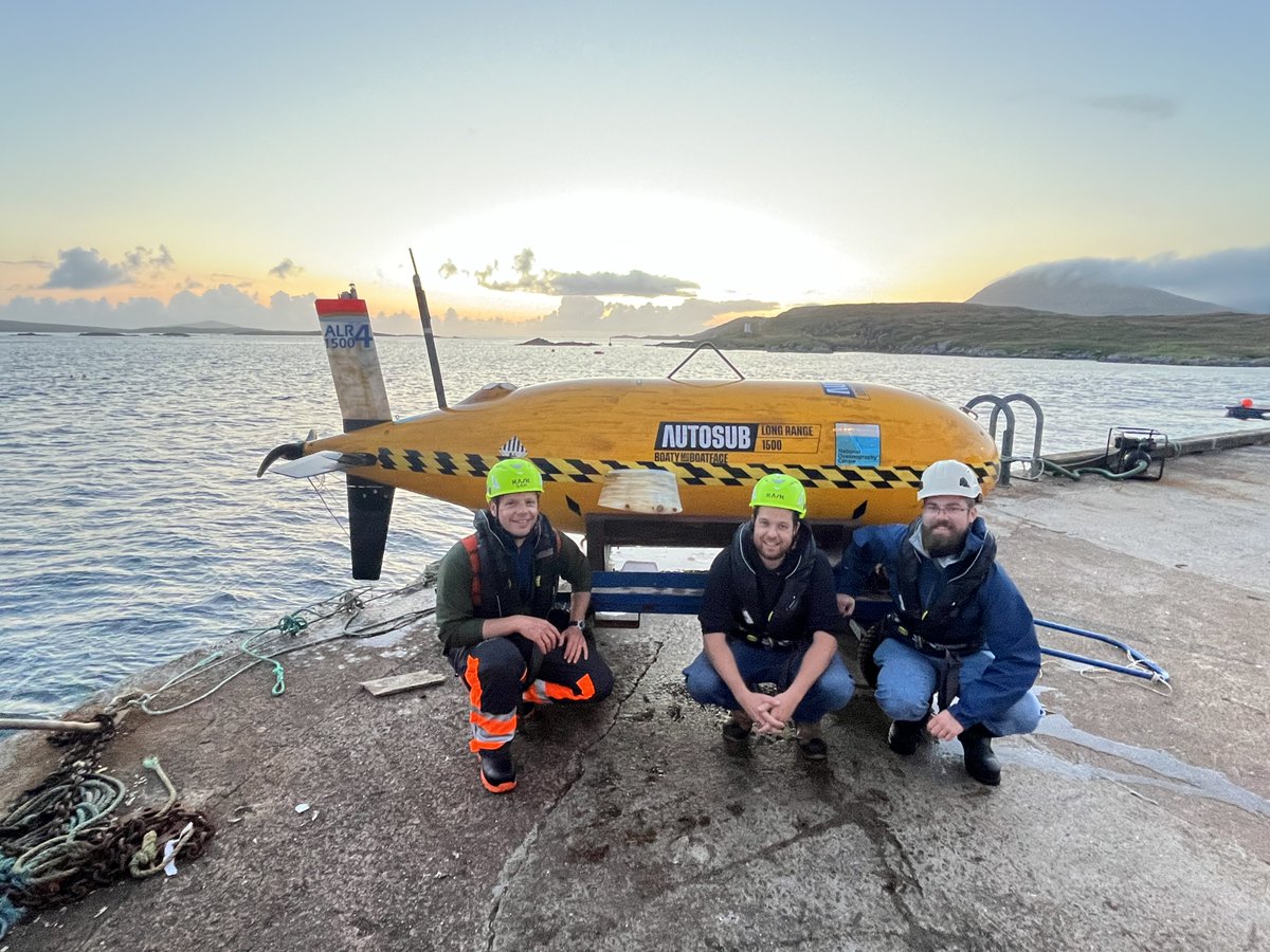 📺 Did anyone else catch us on #BBCBreakfast yesterday morning?

Autosub Long Range's (better known as #BoatyMcBoatface) ambitious 55-day mission to study how marine life helps the ocean store carbon was featured.

Learn more here 👉bbc.co.uk/news/articles/…