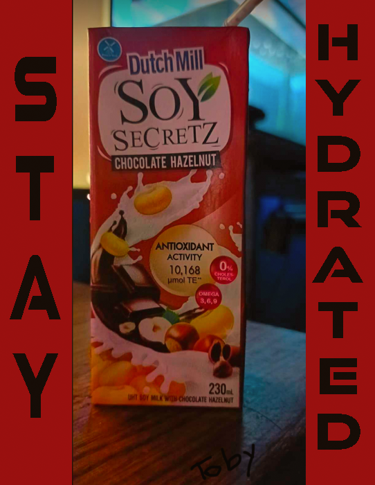 JToyuba's tweet photo. Mission 2 of @AdaGods_  is to stay Hydrated. here is my favorite.. A Flavored SoyMilk! Yummy! 🏺 https://t.co/wIw2jZHfi4