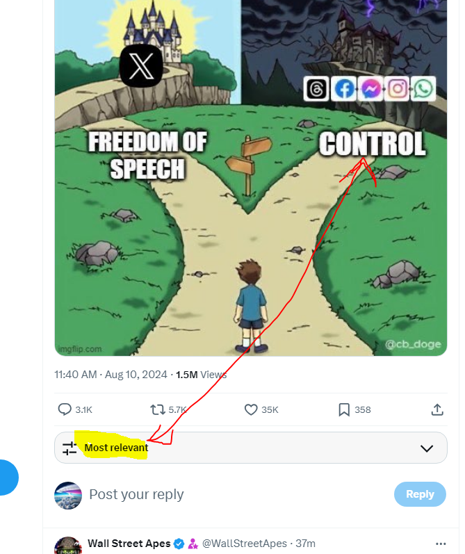 owenyudatrooth's tweet photo. #YouDontFoolMe #TwitterControl #XControl
Just another platform like the others but trying to be slick about it.
#FreedomOfSpeech https://t.co/Wzi7kw2AP9