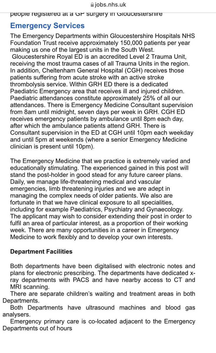 medicalmodelbri's tweet image. This is one of the worst PA job adverts that I’ve come across @gloshospitals 
🚨Work independently in EM
🚨Being the nominated RESUS or PAEDIATRIC DOCTOR FOR THE DAY 

@RCPCHtweets @RCPhysicians @RCEMpresident @KatherineRCEM @parthaskar @LittlePersonDoc jobs.nhs.uk/candidate/joba…
