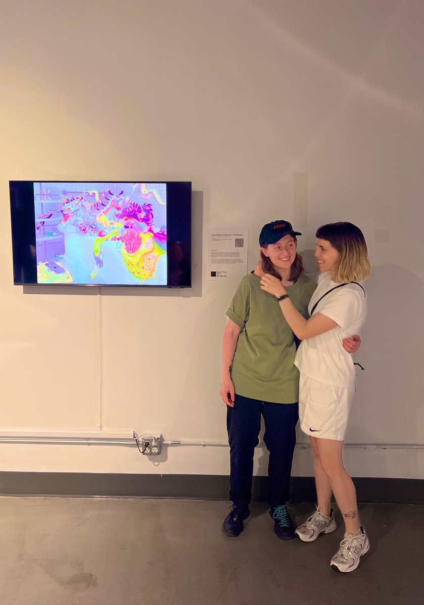 Was really such an honor to show the first collaboration Sam and I did before we met irl. Luv u so much💓