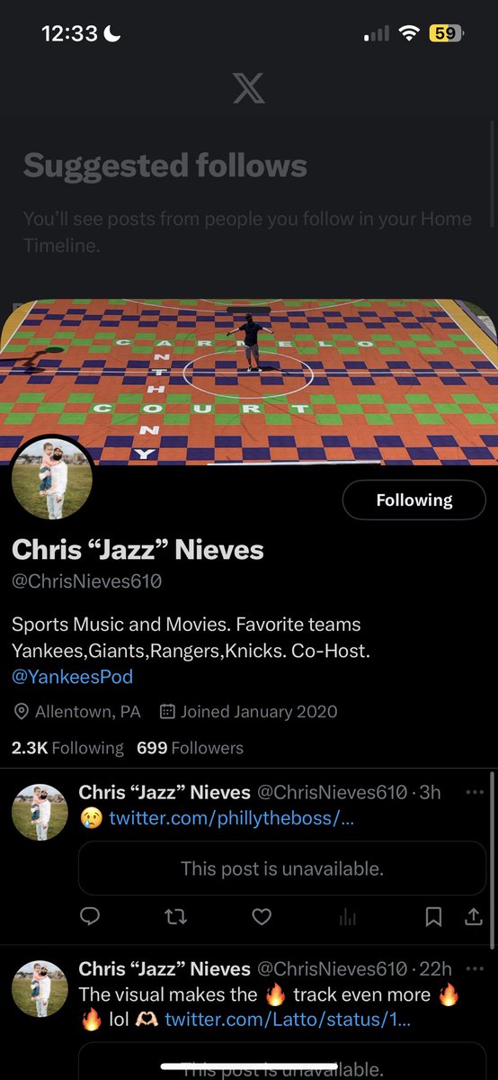 Chrisnieves618's tweet image. Anyone following this page I am locked out I’ll continue to try to get back into this page but until then I’ll be on this page please follow if you were following me I’ll follow back for sure