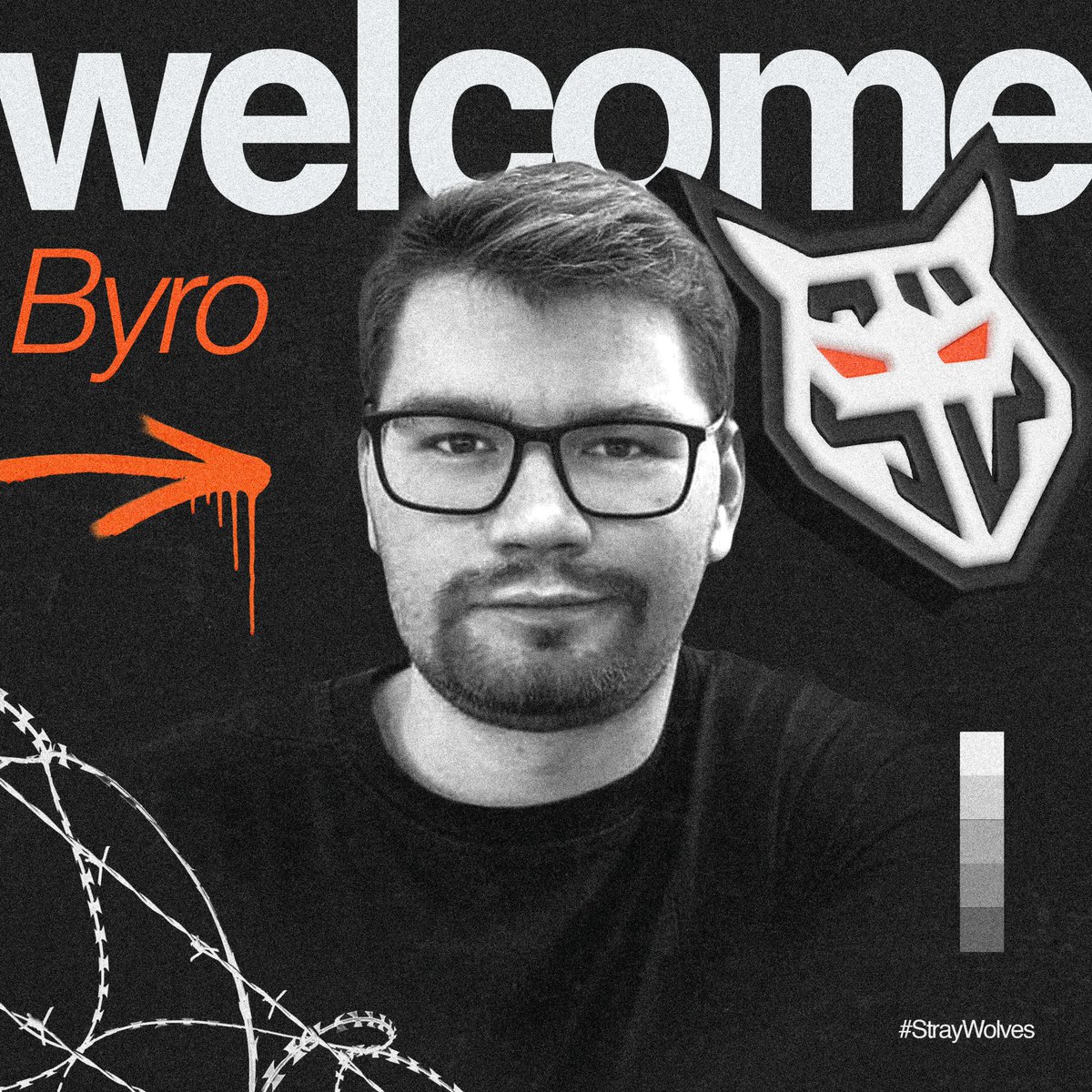 SWolvesesports's tweet photo. Os presentamos al nuevo manager de #Valorant 🌟
Nuestro Luka Doncic con gafas será cerebro encargado de dirigir a los lobos 🐺
Bienvenido, @byroo23_
#StrayWolves https://t.co/F8O0iqpFBe