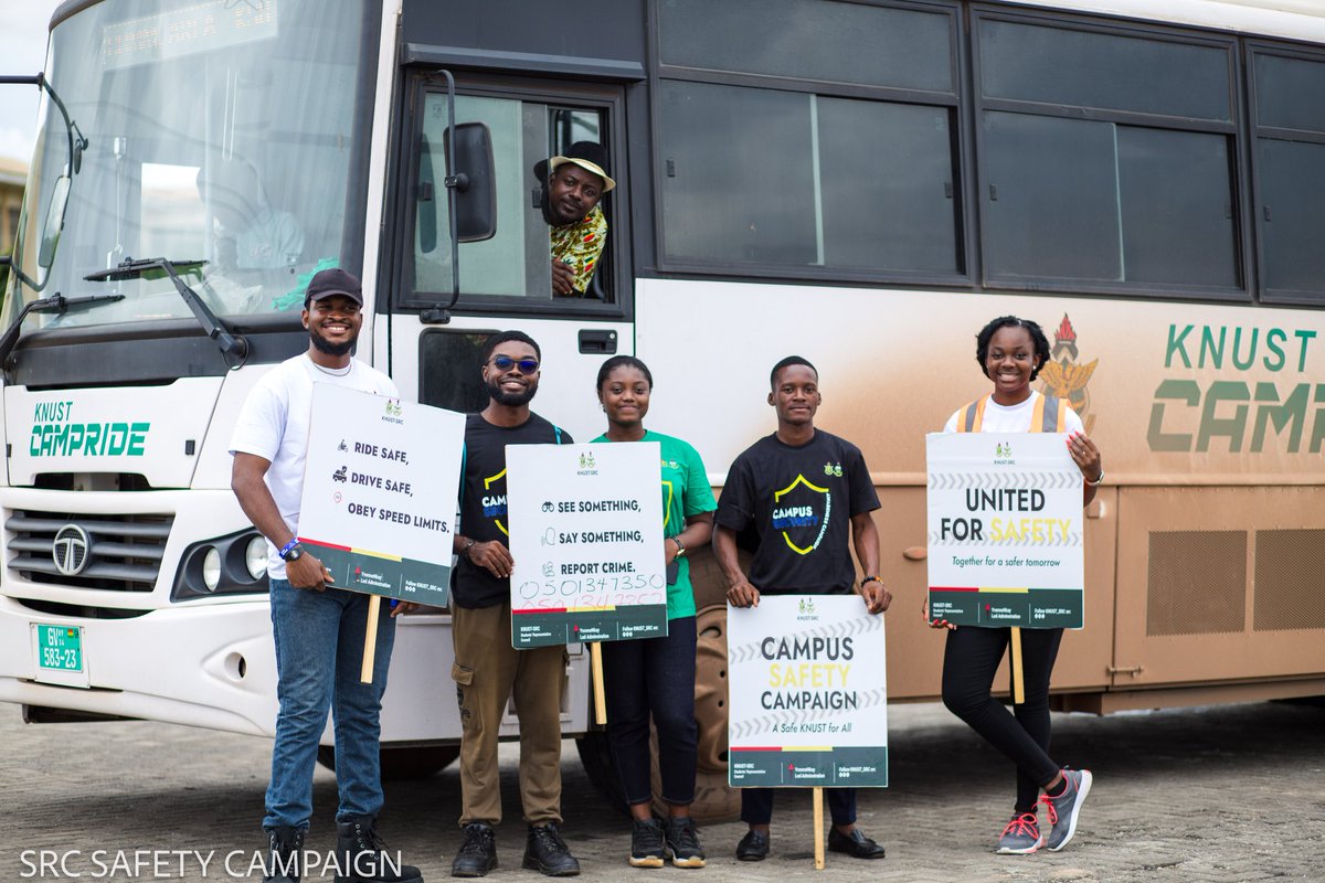 AsperaBella's tweet image. I urge my fellow students to take ownership of their safety and security, report incidents, share concerns and ideas, and work together to create a secure "A SAFE KNUST FOR ALL".

The safety lines are always available: +233501347350 or +233501347352."

#KNUSTSRC
#WorkingForYou