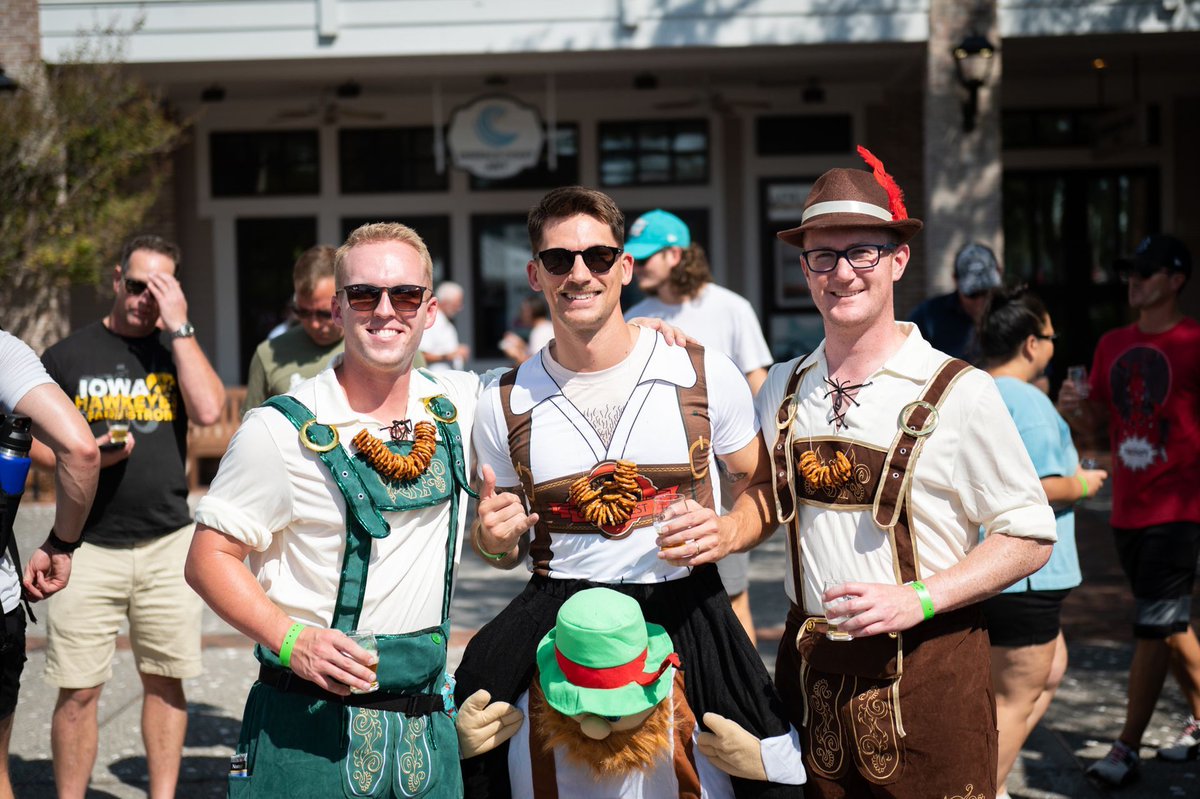 Do you have your Baytowne Beer Fest outfit ready for October 11th &amp; 12th?🍻
Purchase your tickets today at bit.ly/3PthwKx